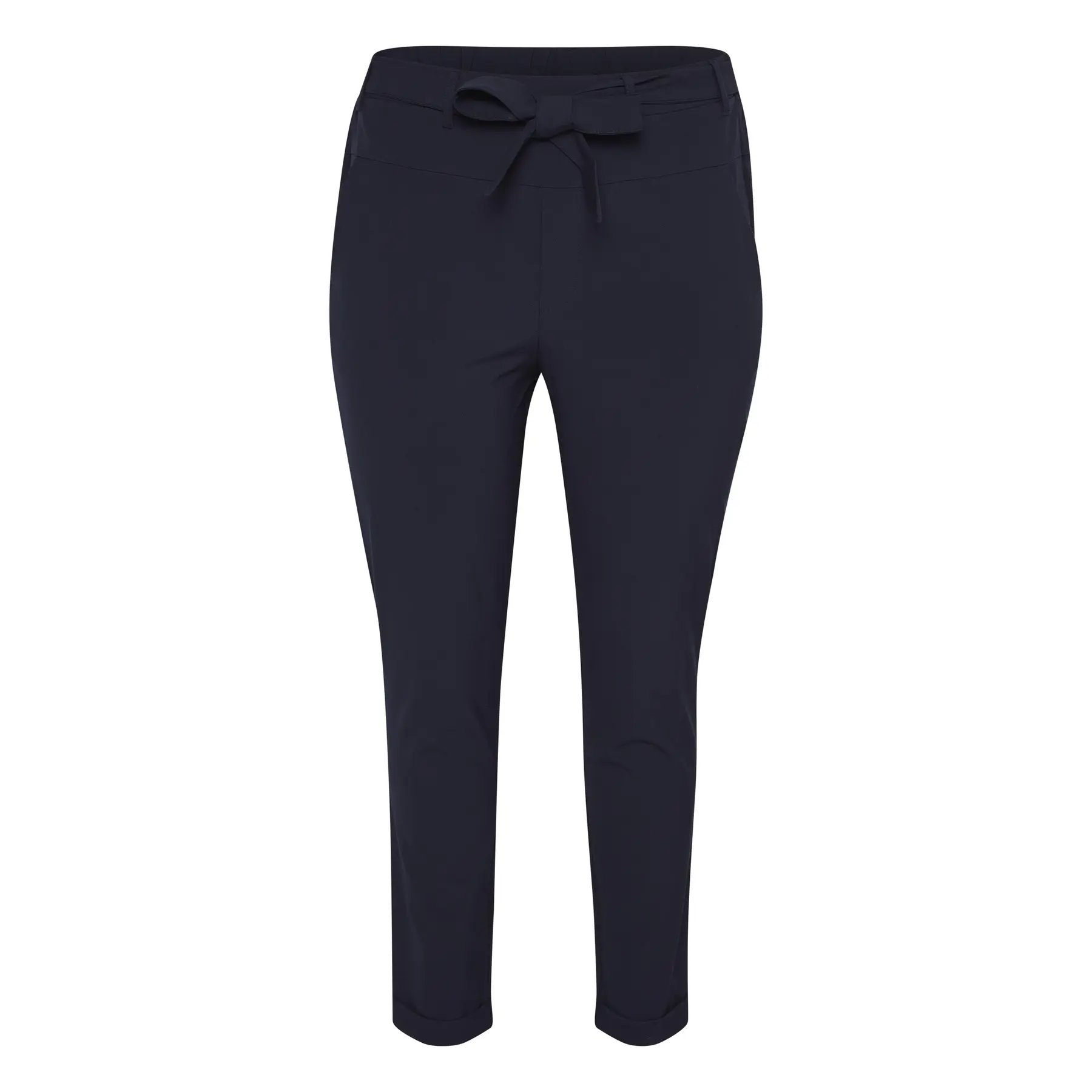 Pantaloni da donna con cintura KAFFE Curve Jia