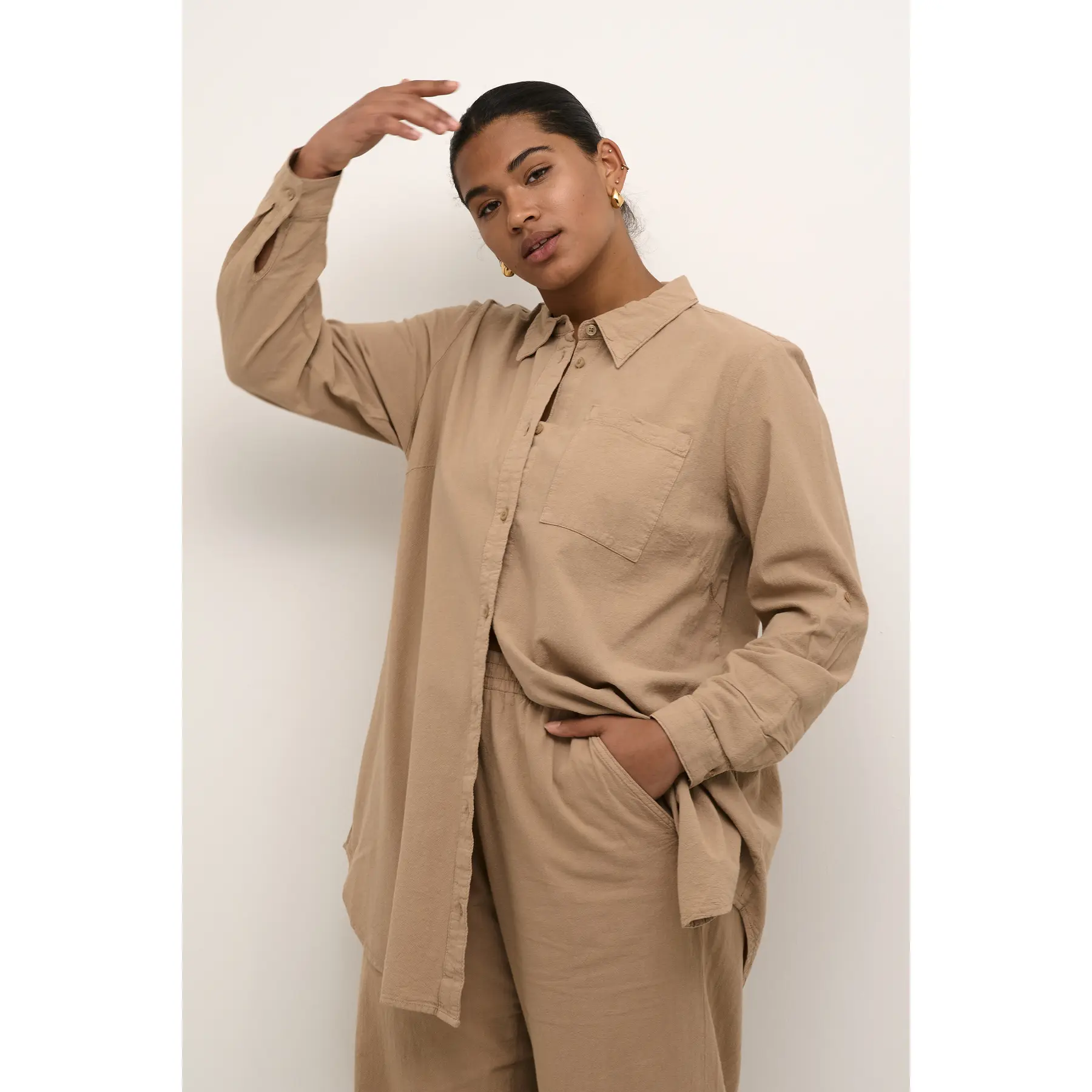 Blusa tunica donna KAFFE Curve Nana