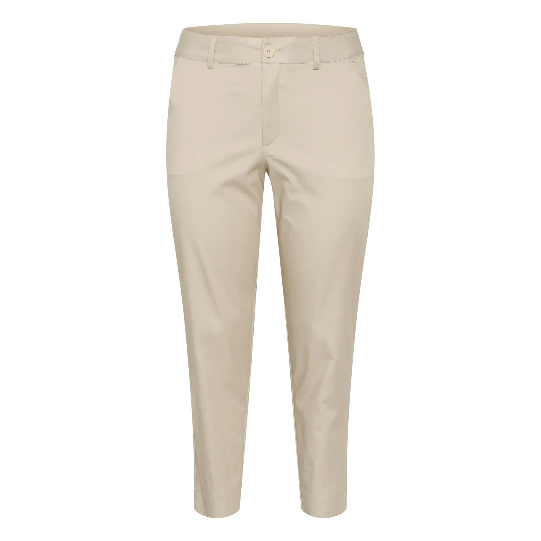 Pantaloni chino 7/8 da donna KAFFE Curve Leana