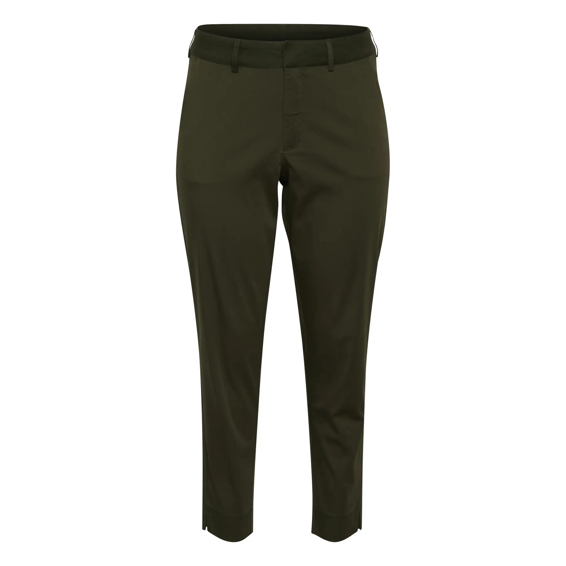 Pantaloni chino 7/8 da donna KAFFE Curve Leana