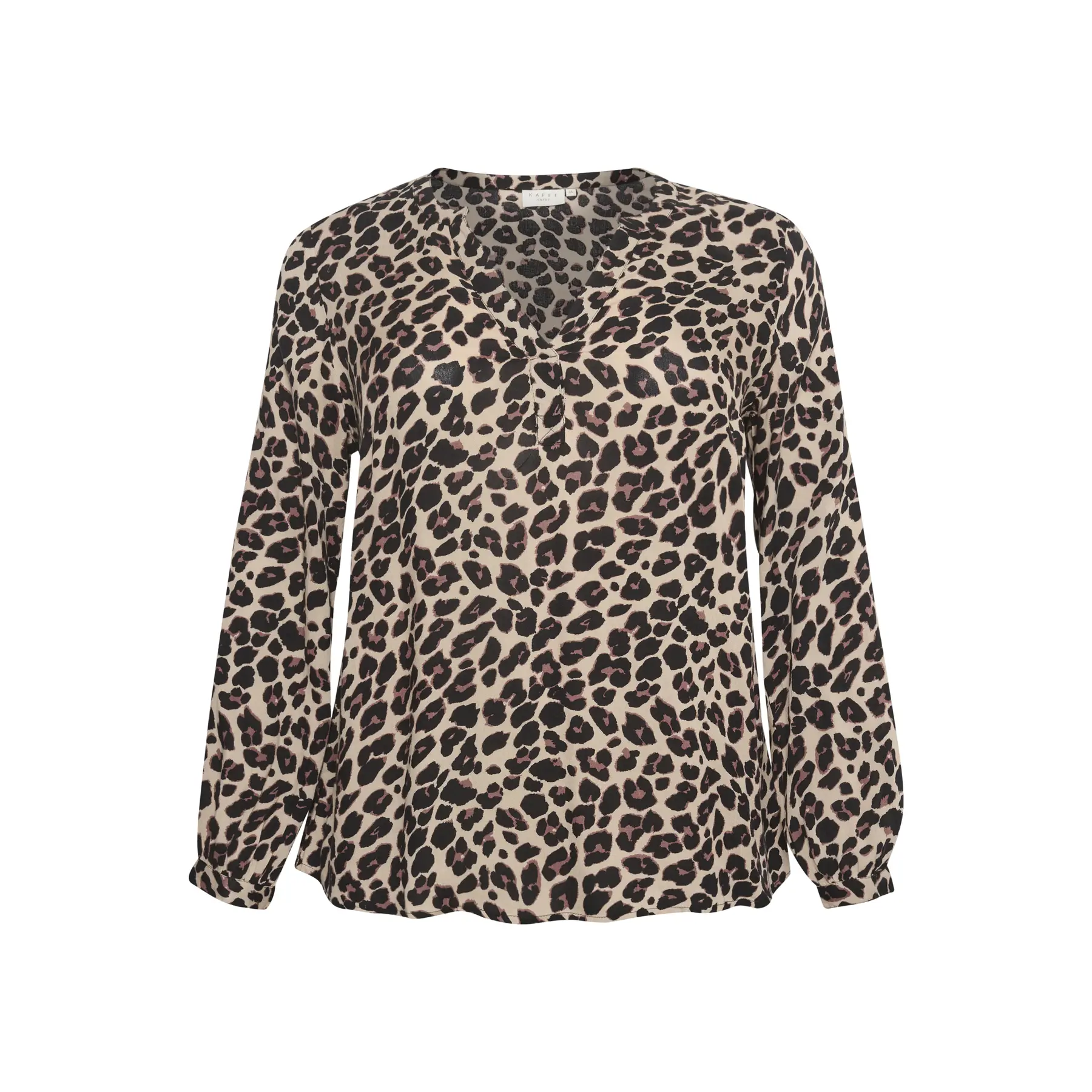 Camicetta donna a maniche lunghe KAFFE Curve Mirta Tilly