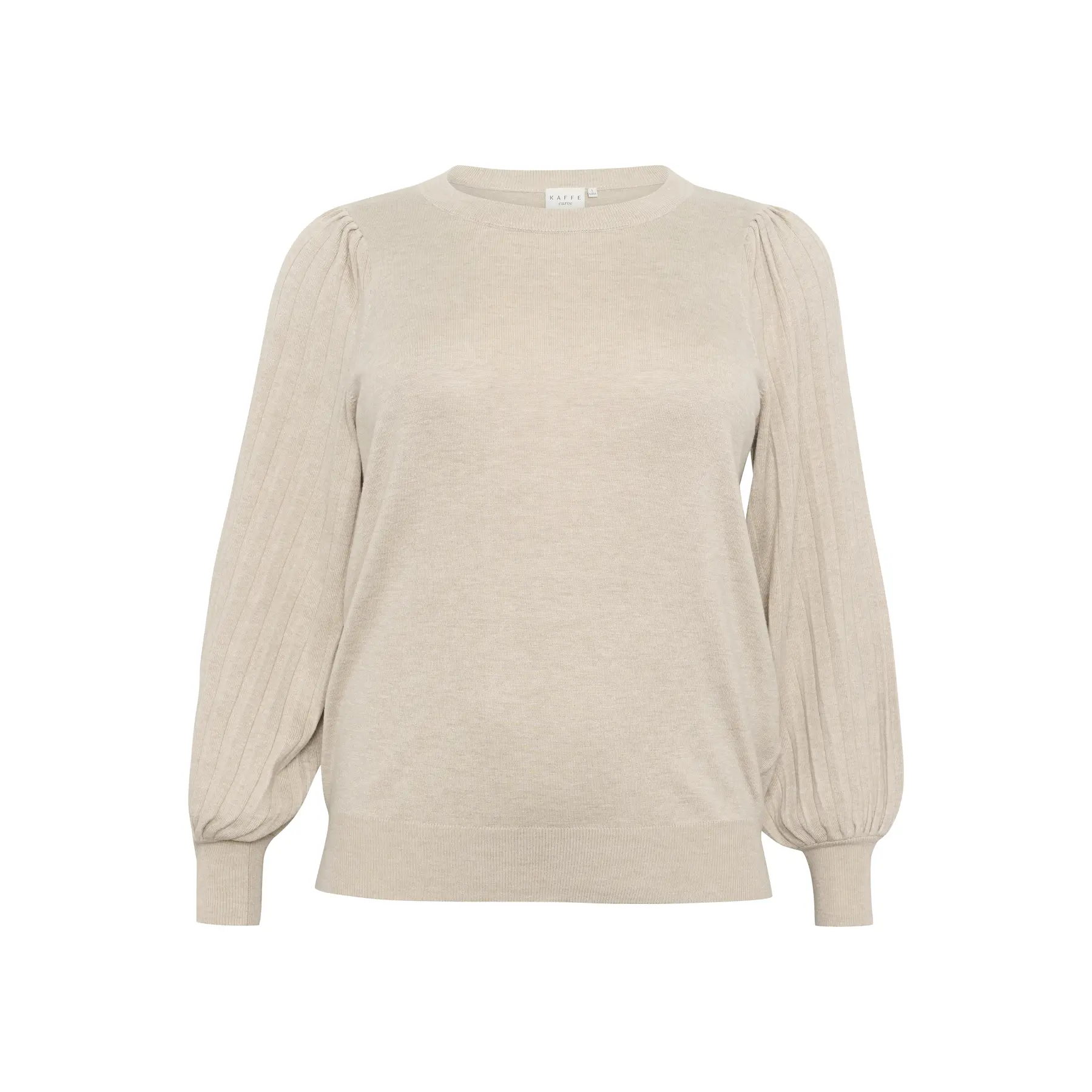 Women's knitted sweater KAFFE Curve Loni