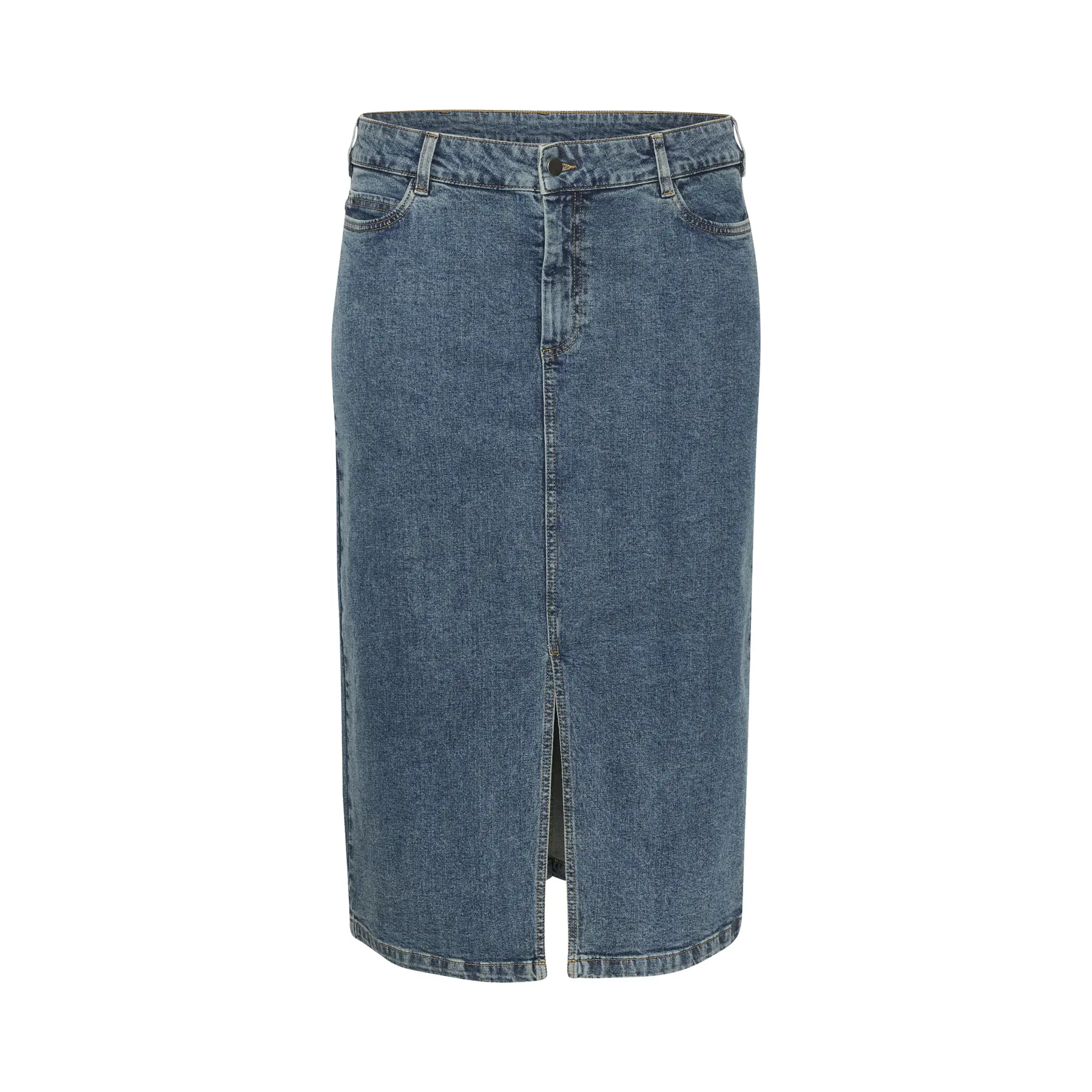 Denim skirt for women KAFFE Curve Diana