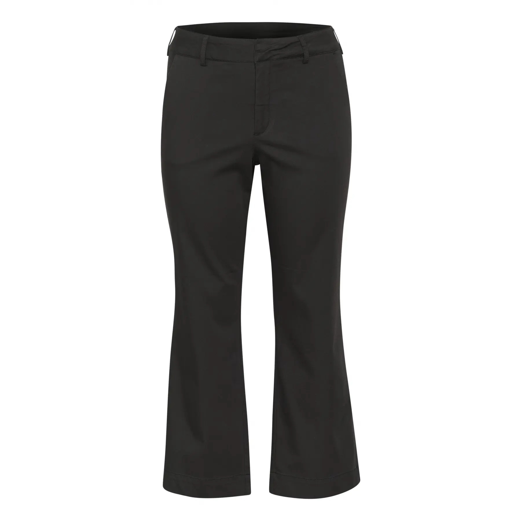 Pantaloni chino svasati donna KAFFE Curve Leana
