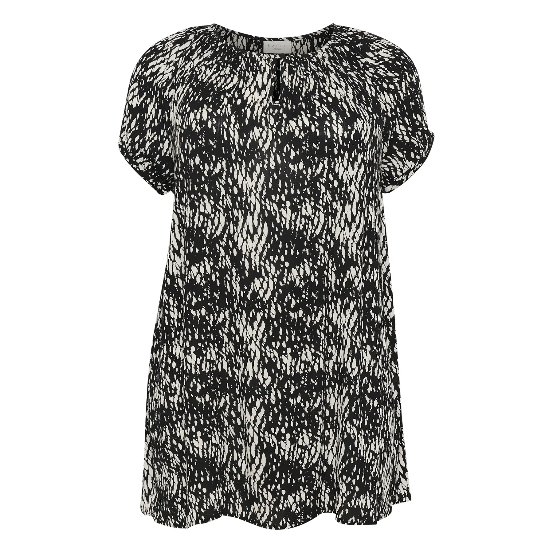 Damen-Tunika mit Print KAFFE Curve Ami