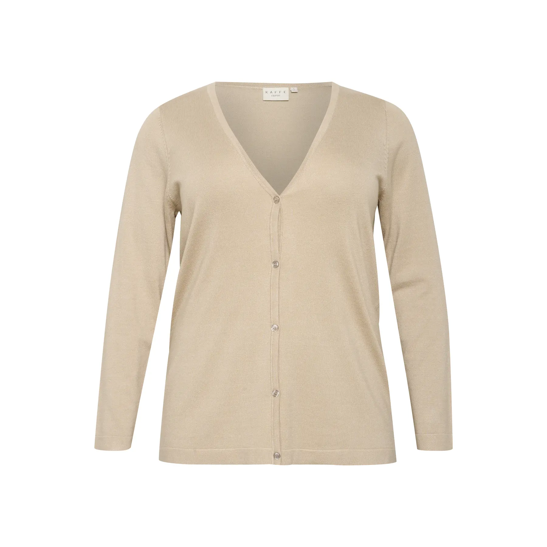 Damen Cardigan mit Knöpfen KAFFE Curve Farsia