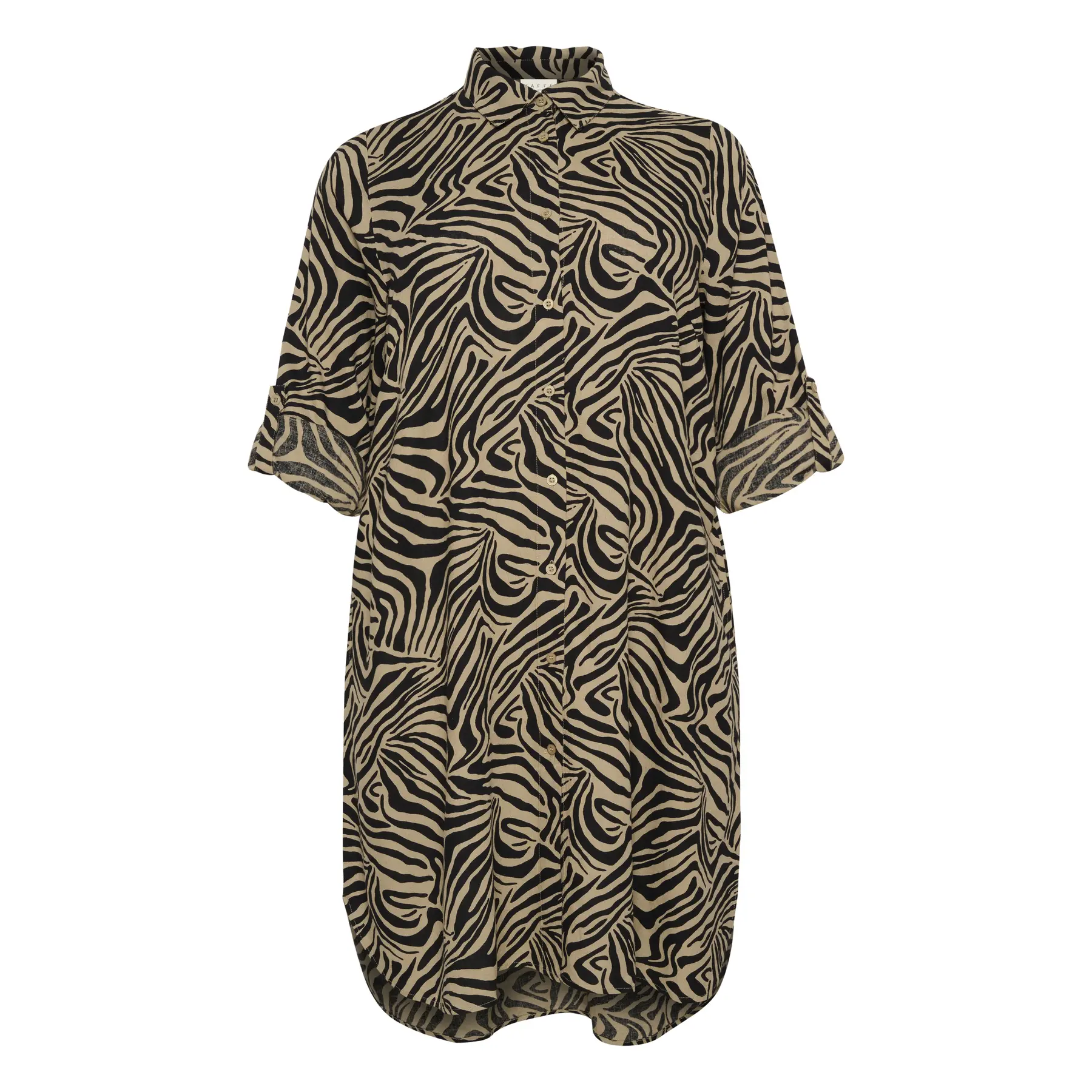 Hemdkleid Damen KAFFE Curve Mille