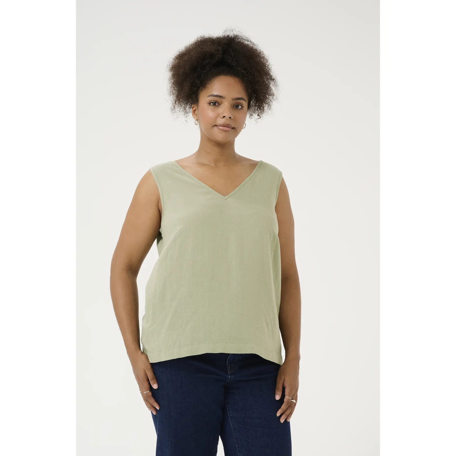 Canottiera da donna KAFFE Curve Mile
