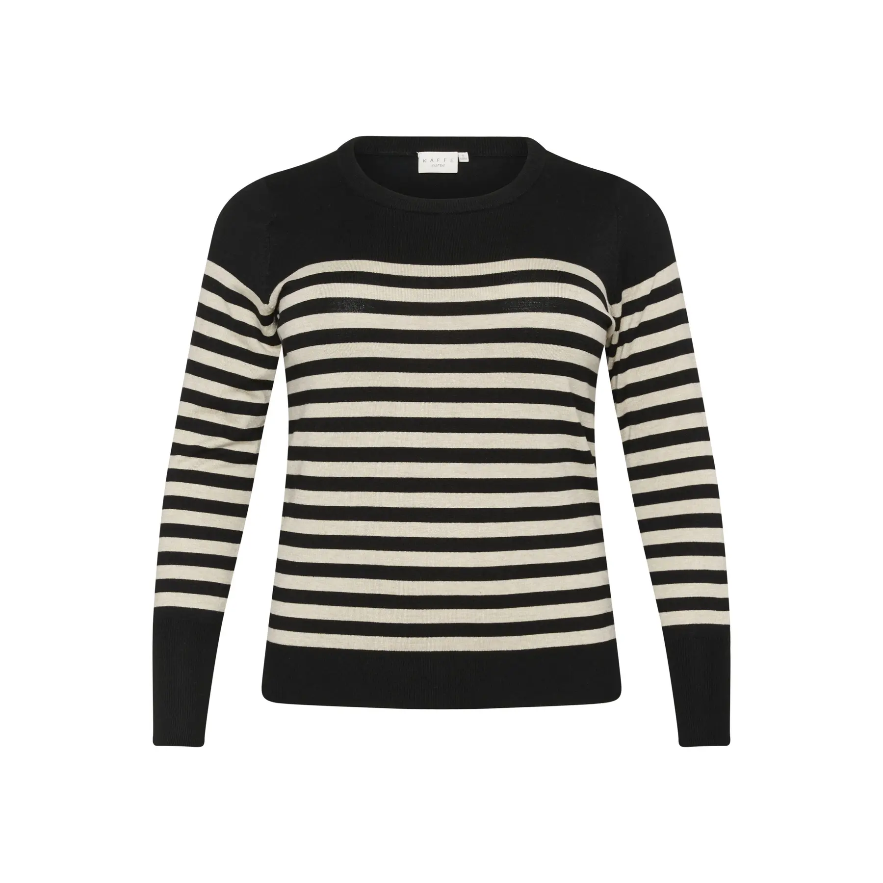 Maglione a righe donna KAFFE Curve Lizzy