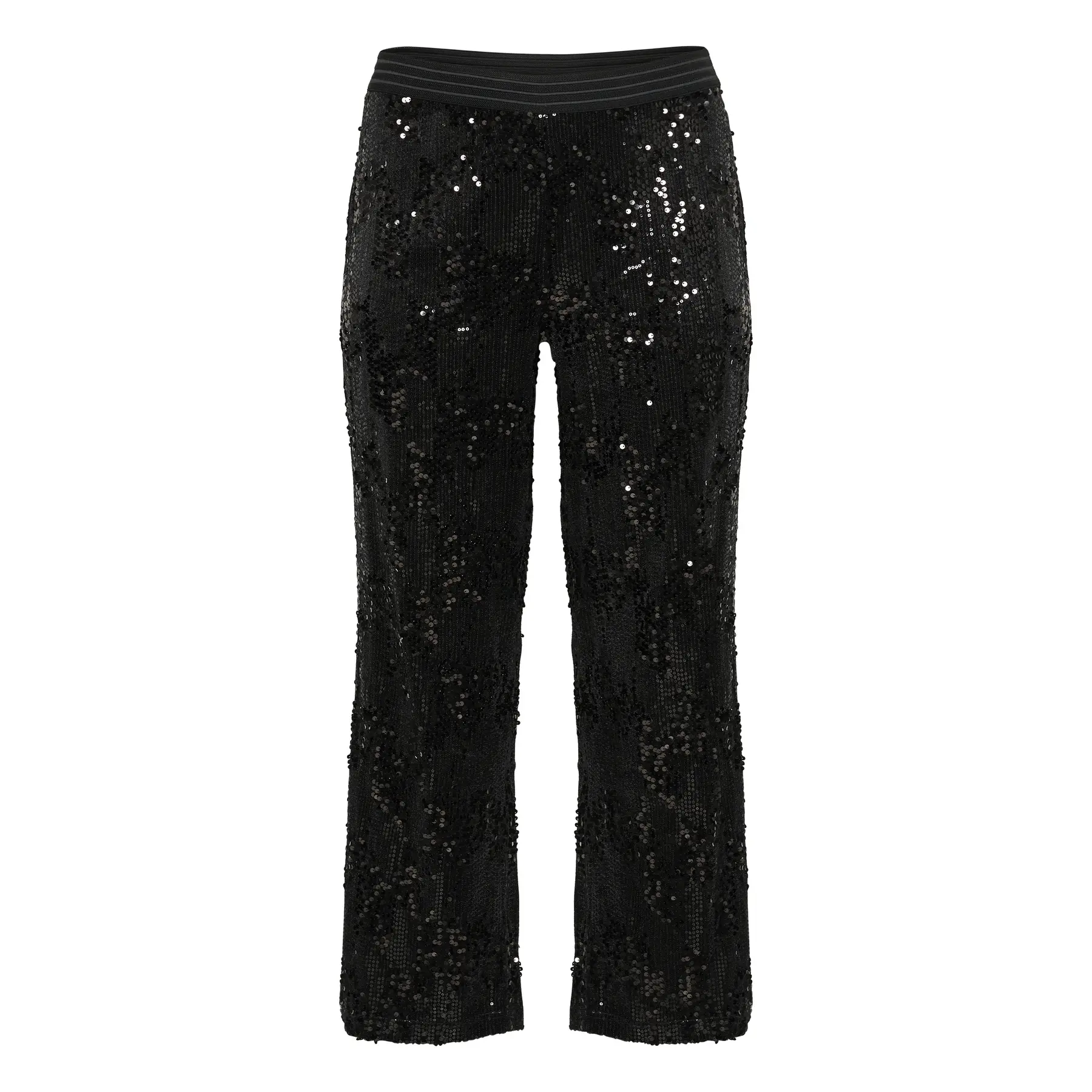 Pantaloni da donna in paillettes KAFFE Curve Nicoleen