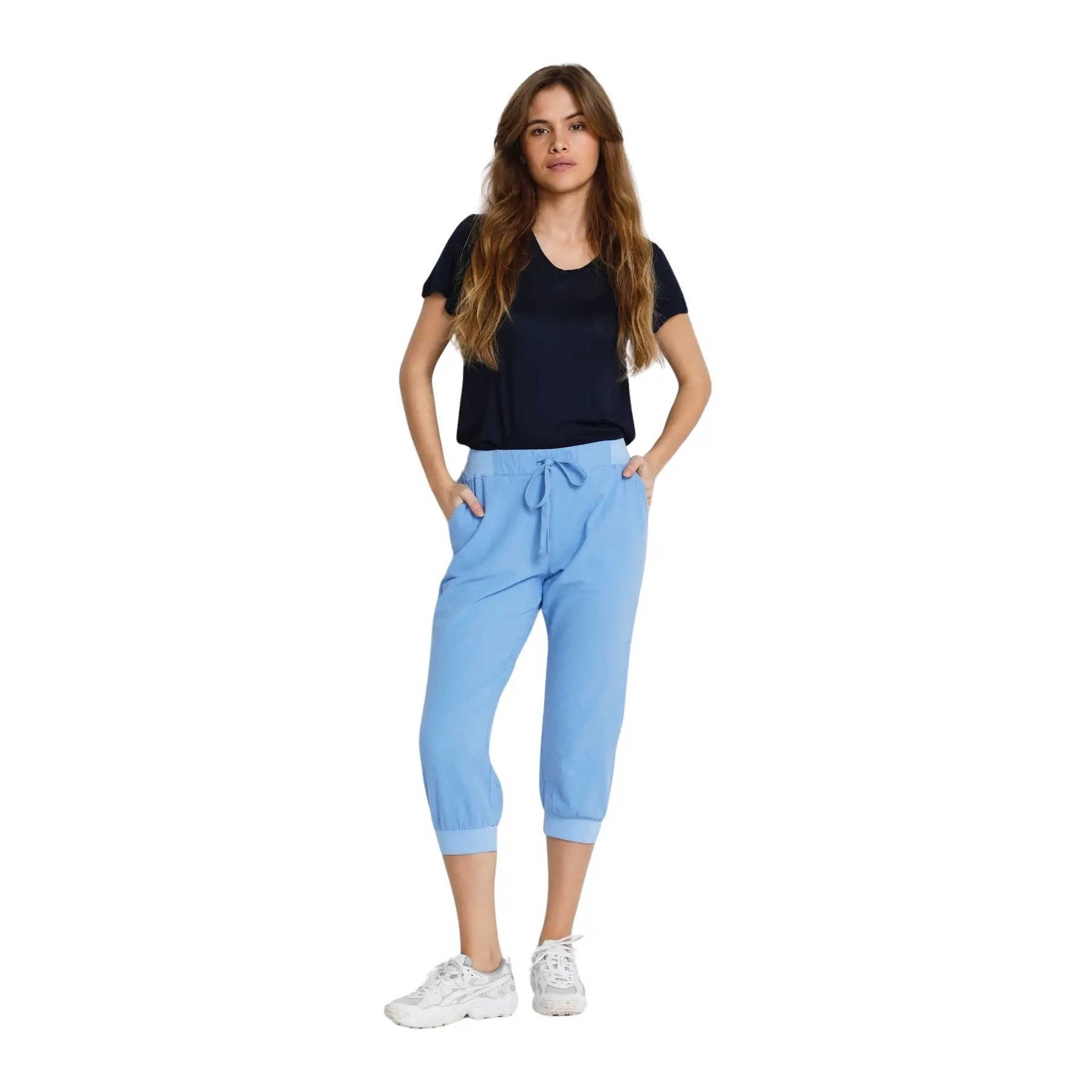 Pantaloni da donna KAFFE Naya Capri