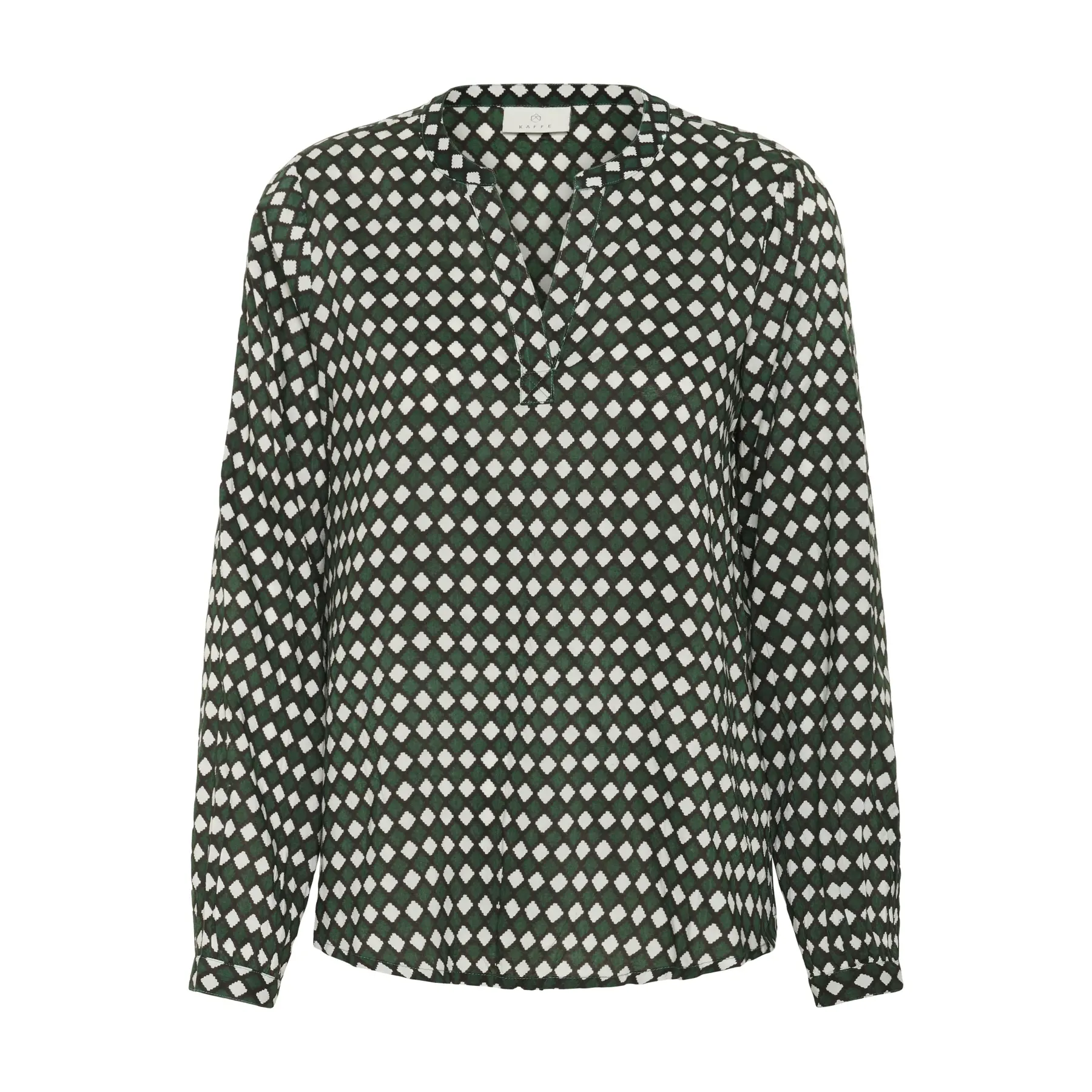 Kaffe Women's Green Blouse Sary Tilly