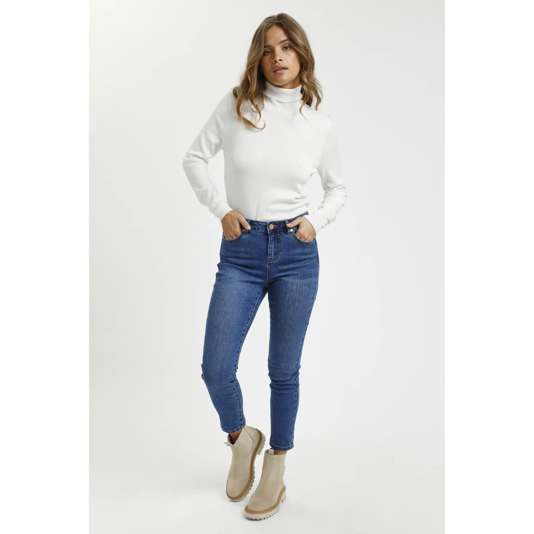 Jeans KAFFE Sinem HW 7/8