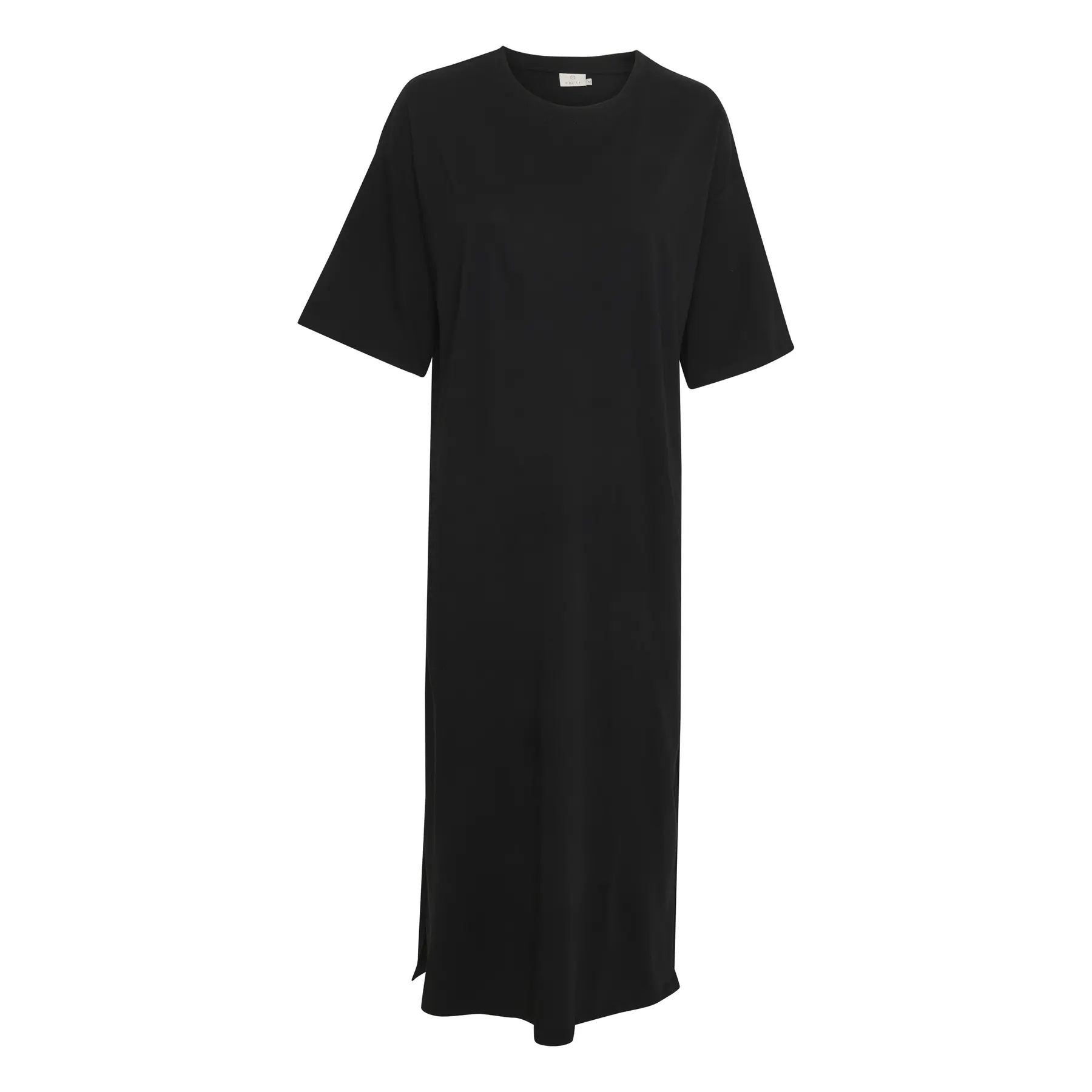 Kaffe Women's Black T-Shirt Dress Edna