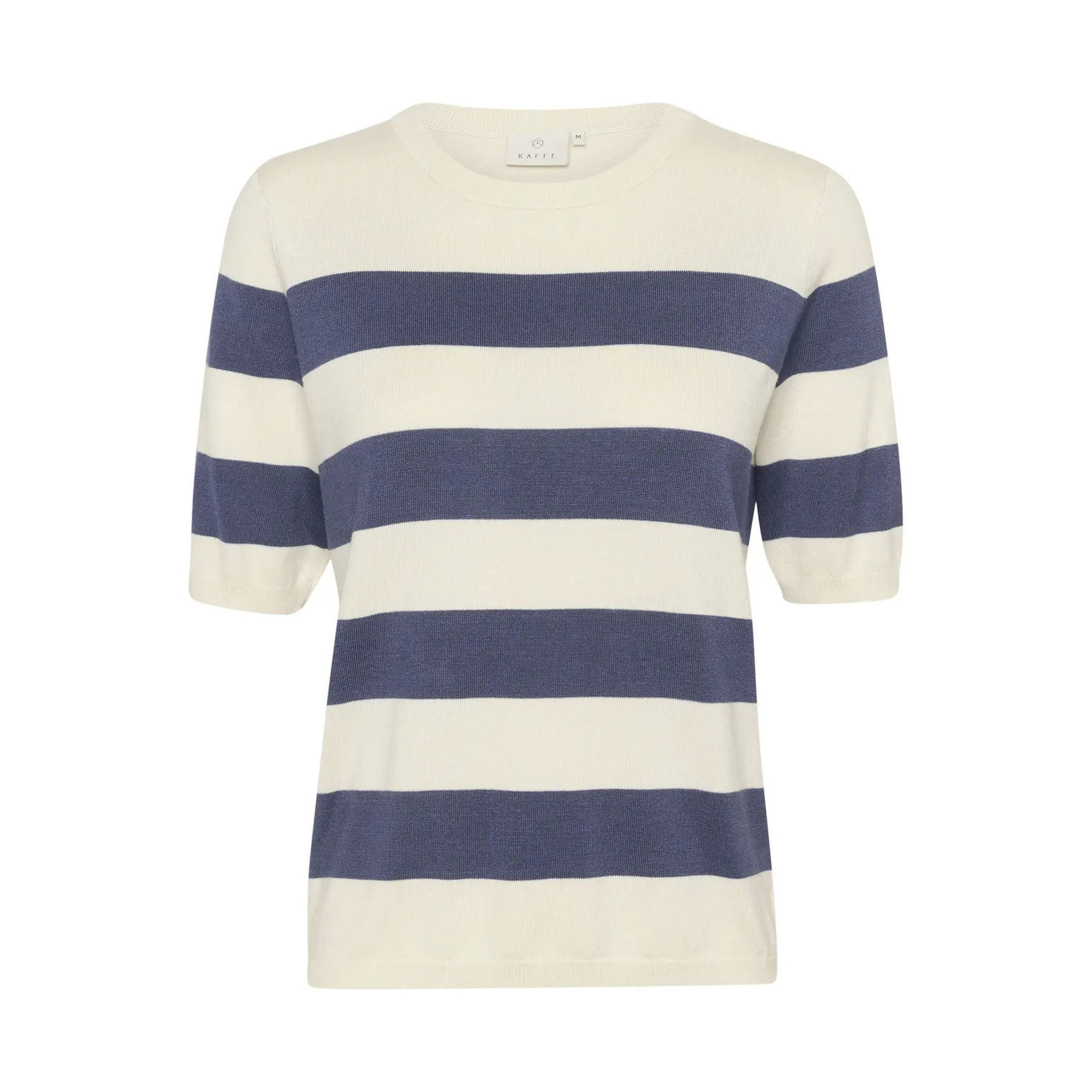 Blouse en tricot à rayrure femme KAFFE Lizza Blouse en tricot à rayrure femme KAFFE Lizza
