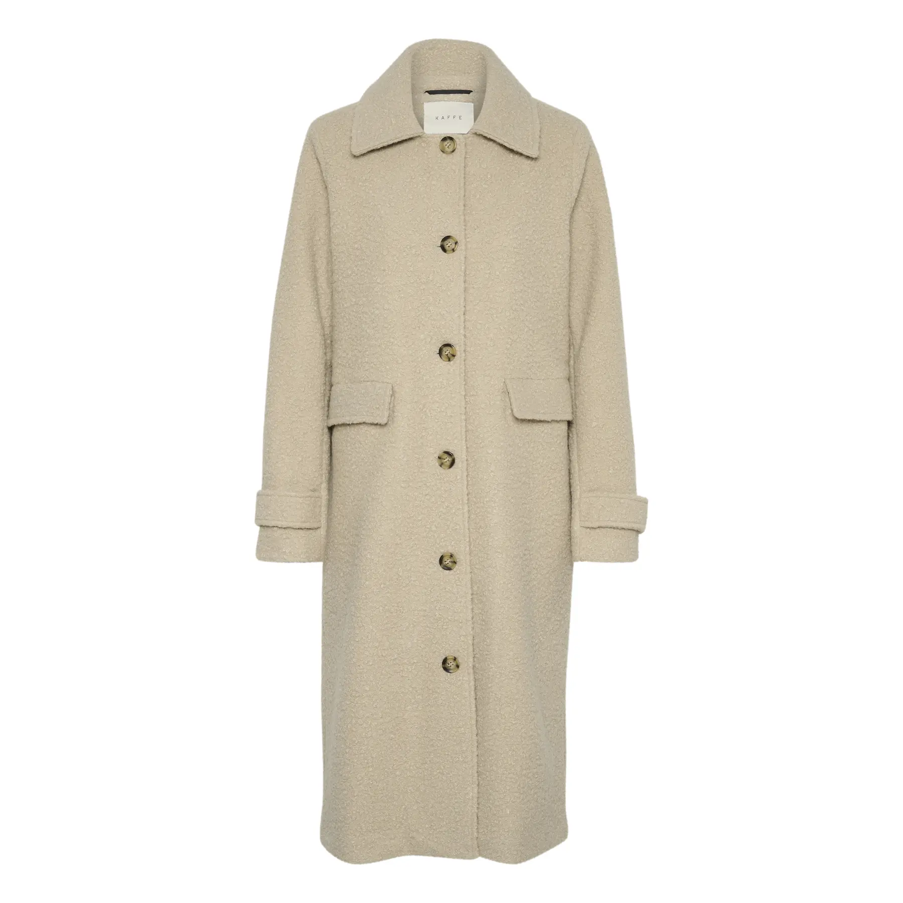 Kaffe Women's Beige Coat Annelise