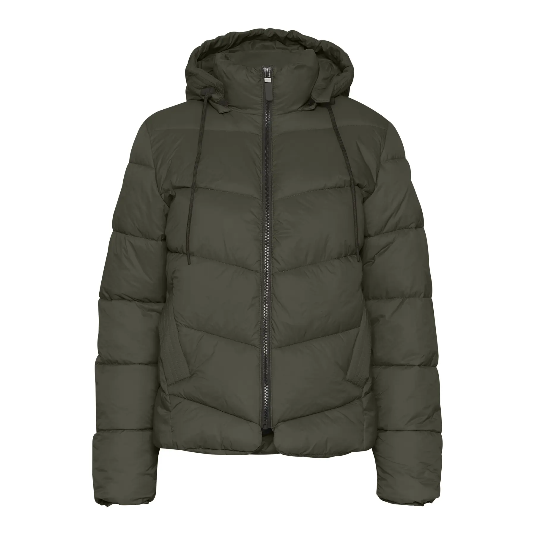 Kaffe Damen Grün -Daunenjacke Susanne