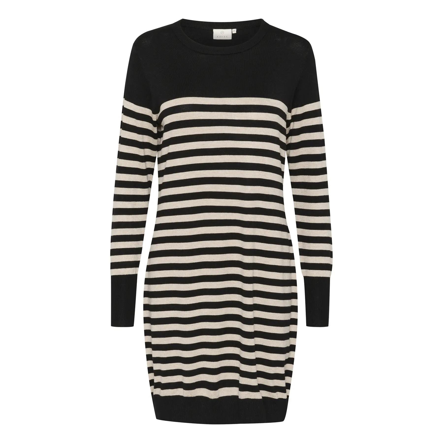 Gestreiftes Damen-Strickkleid KAFFE Astrid