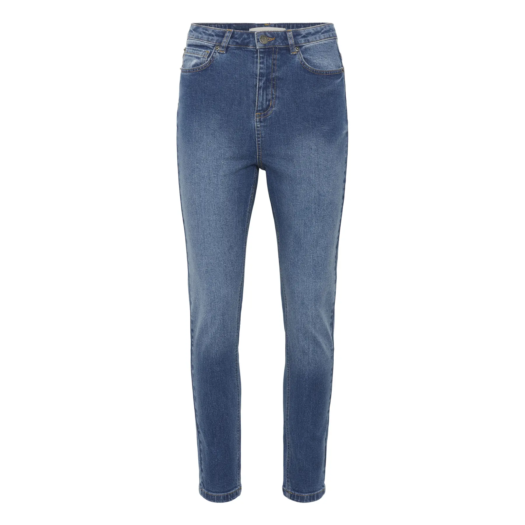 Jeans slim a vita alta donna KAFFE Willow