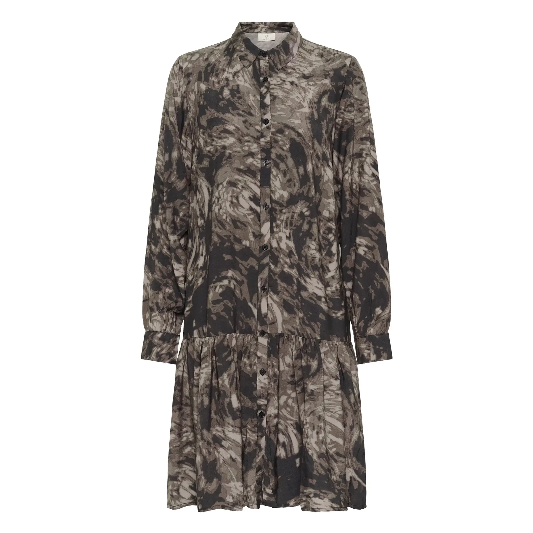 Kaffe Women's Marron Shirt Dress Jamie