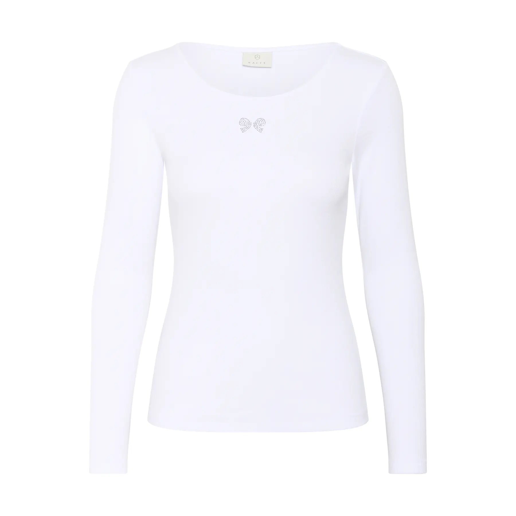 T-shirt à nœud manches longues femme KAFFE Carna T-shirt à nœud manches longues femme KAFFE Carna