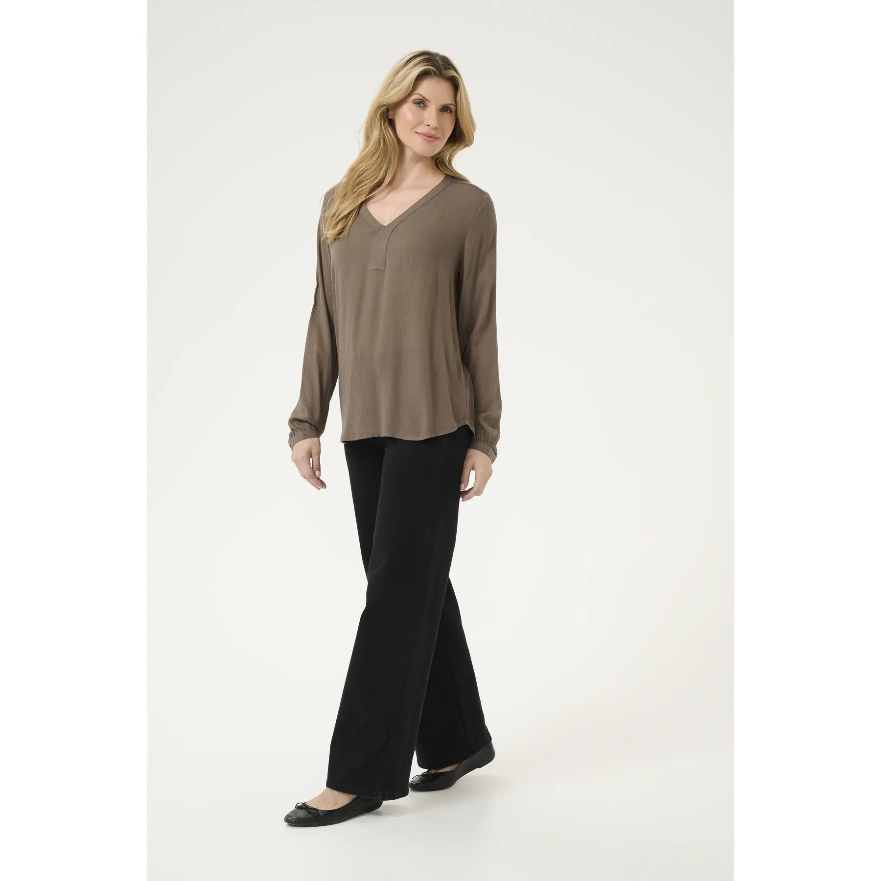 Damenbluse KAFFE Amber