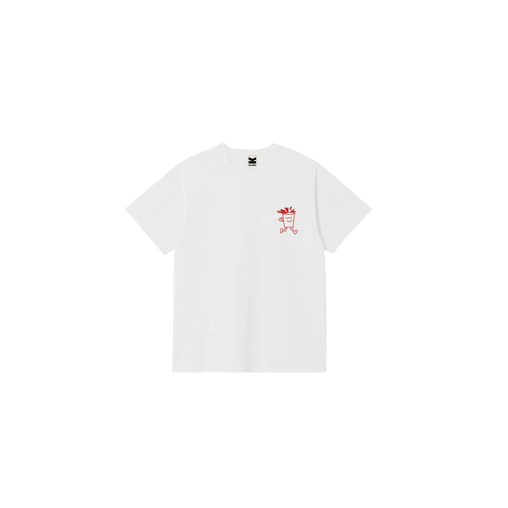 T-shirt in cotone bio Kaotiko Barista