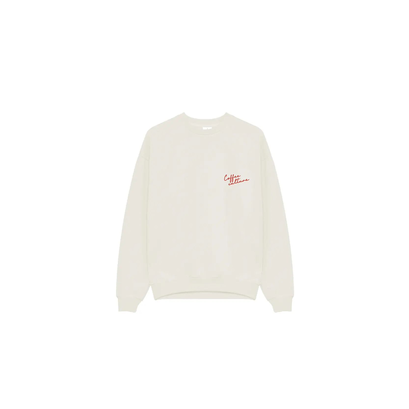 Maglione girocollo in cotone biologico Kaotiko Crew Coffee Culture