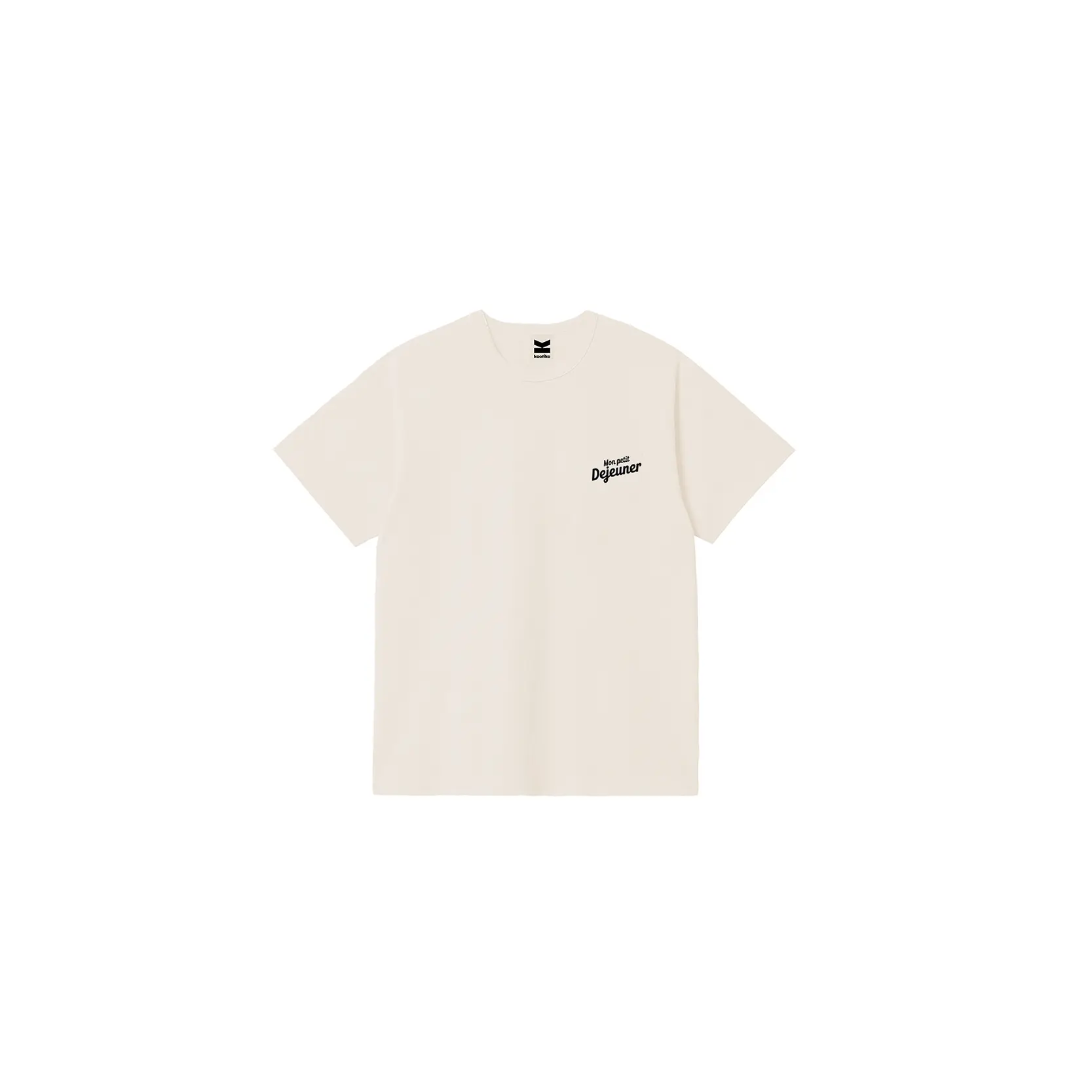 T-shirt in cotone bio Kaotiko Mont Petit Dejeuner