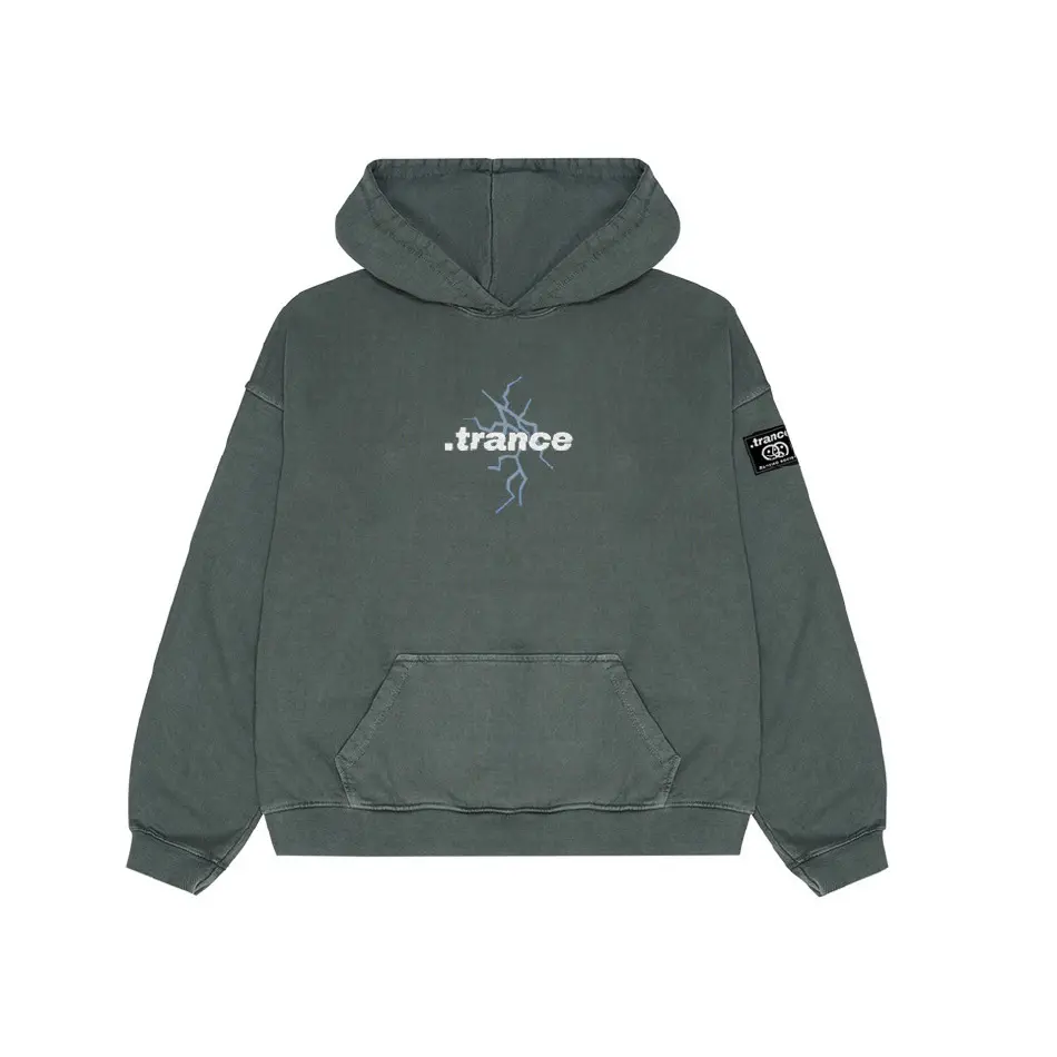 Felpa con cappuccio Kaotiko Washed Trance