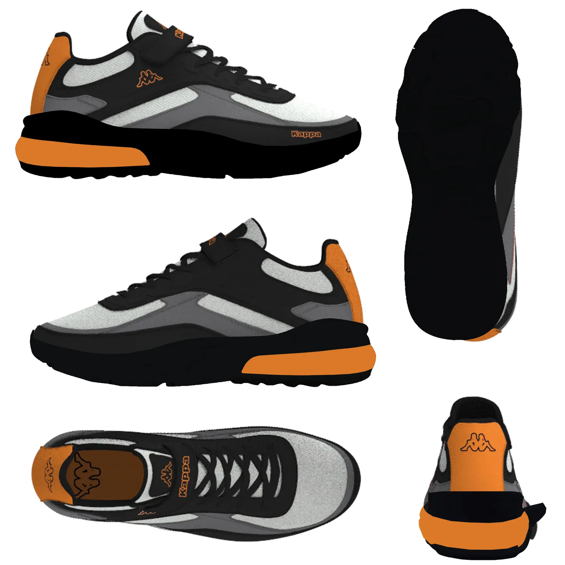 Sneakers per bambini Kappa Saigon Ev