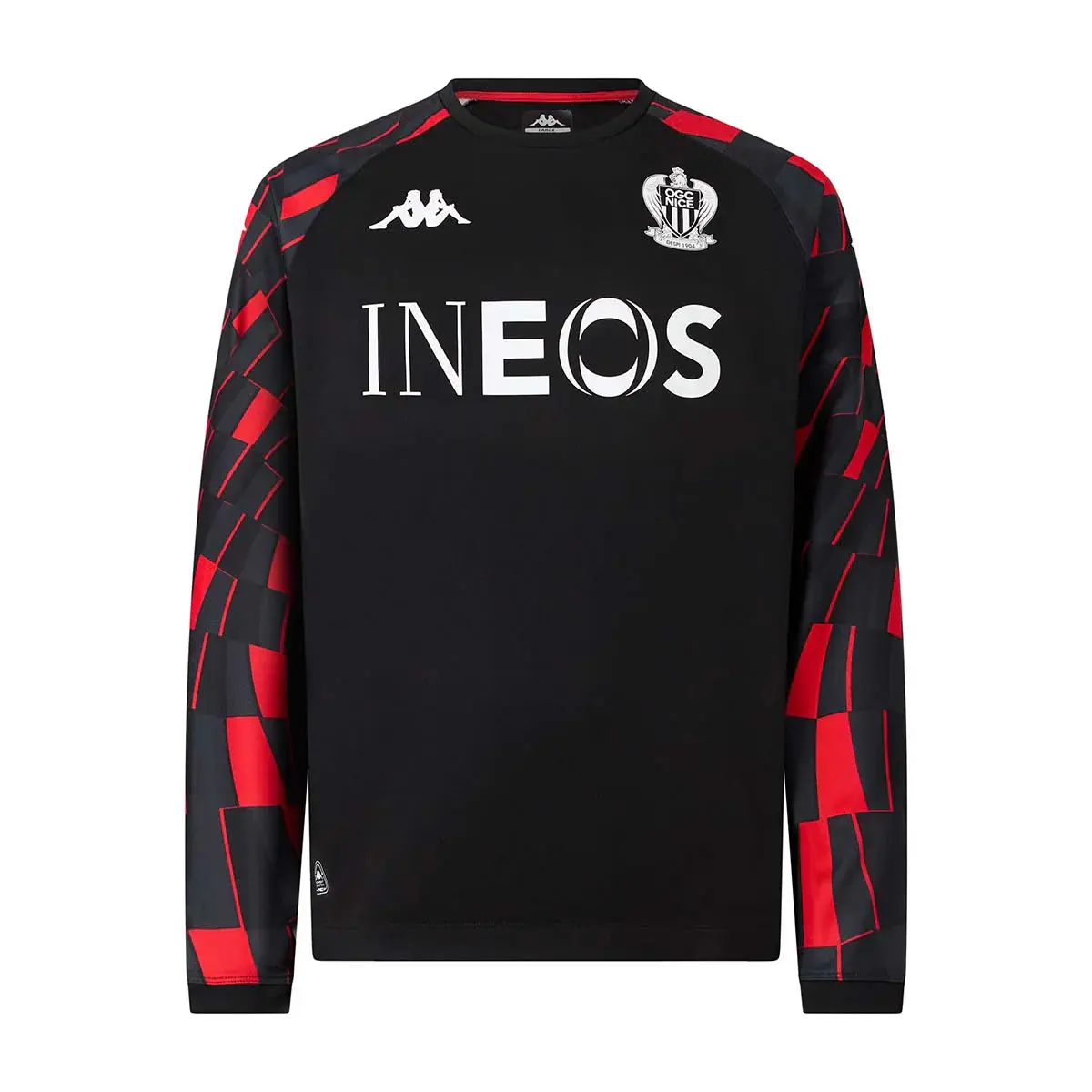 OGC Nice Auswärtstrikot mit langen Ärmeln Pro 2025/26