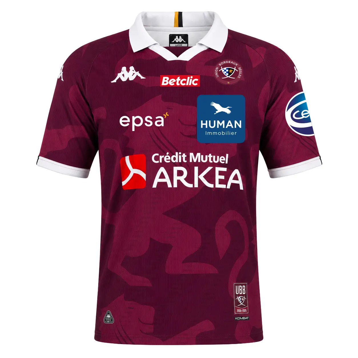 Heimtrikot Union Bordeaux-Bègles Pro 2026/27
