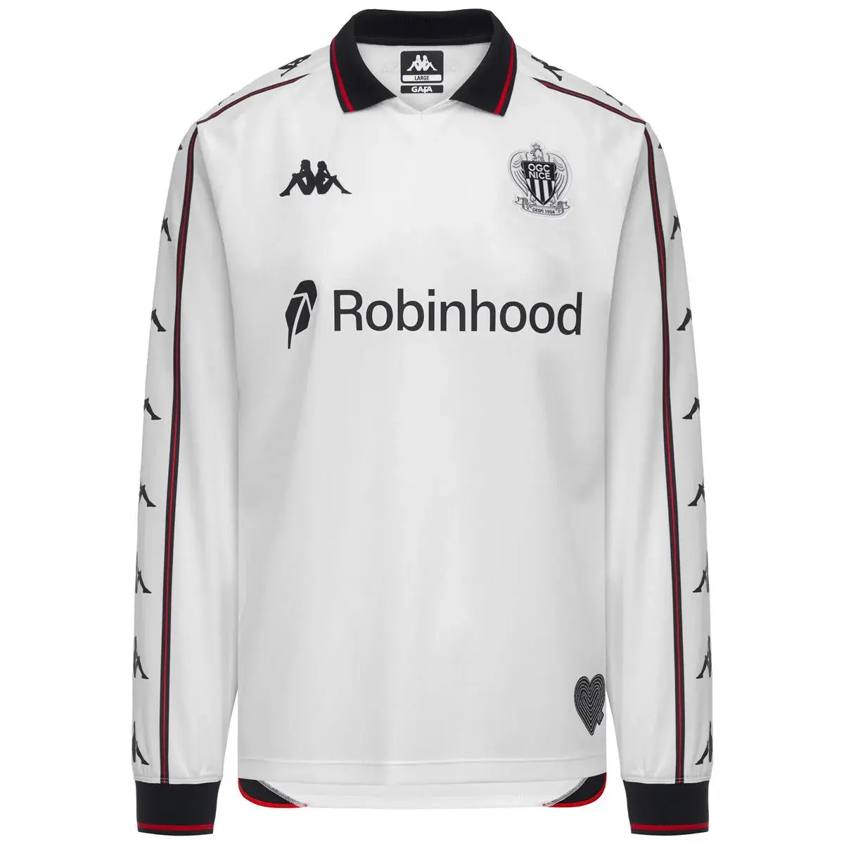 Buitenbroek met lange mouwen kind OGC Nice 2026/27