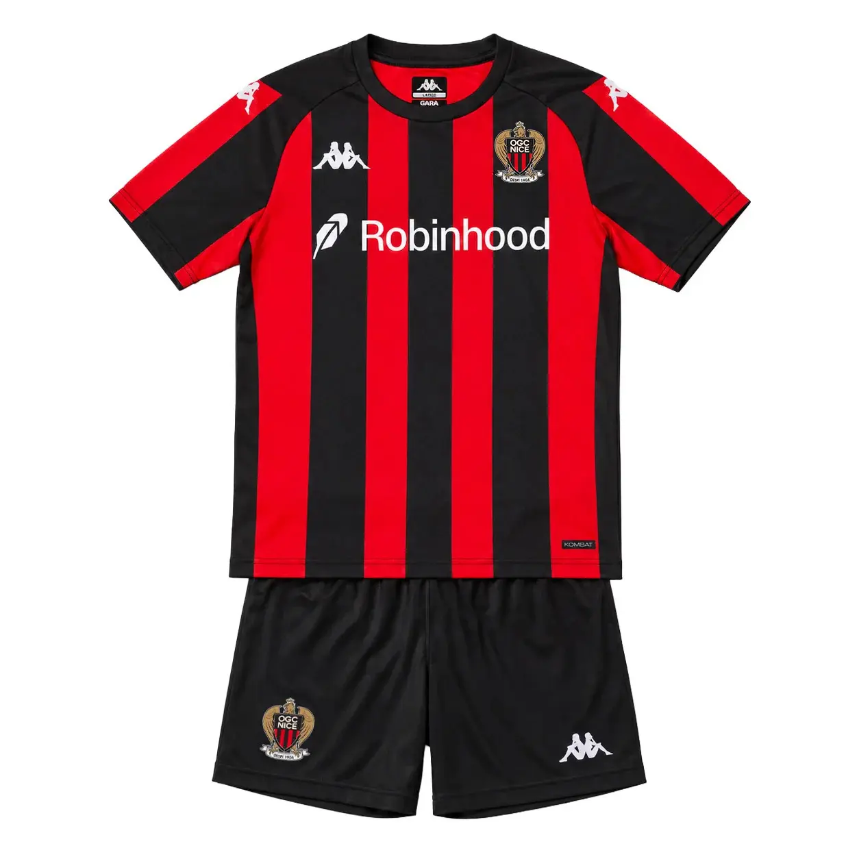 Set korte broek en T-shirt Thuis kind OGC Nice 2026/27