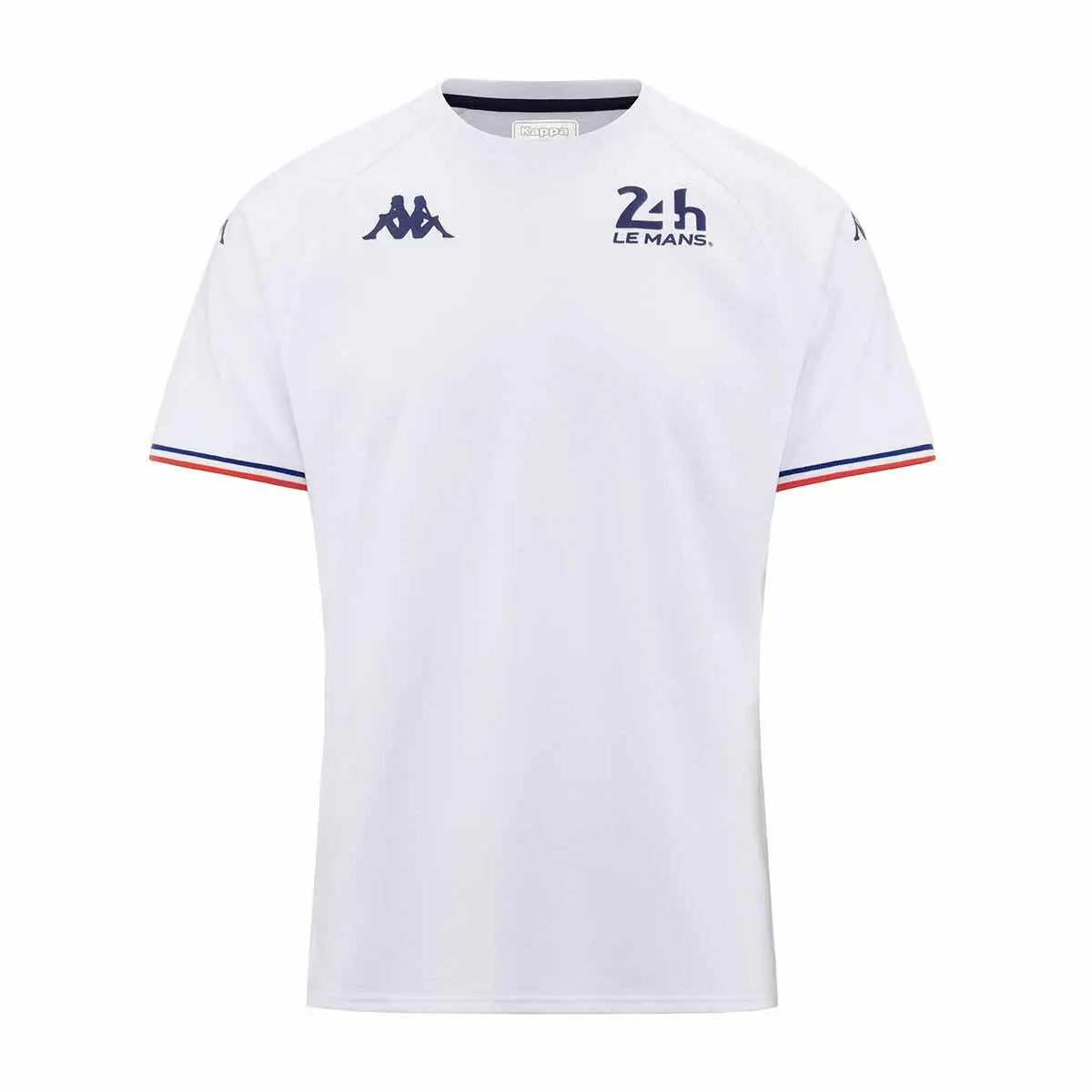 Kappa White T-Shirt Adobi 24H Le Mans