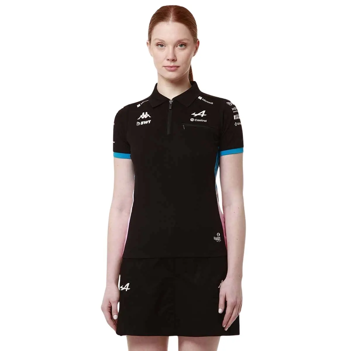 Polo-Shirt Damen Alpine F1 Adraw 2024