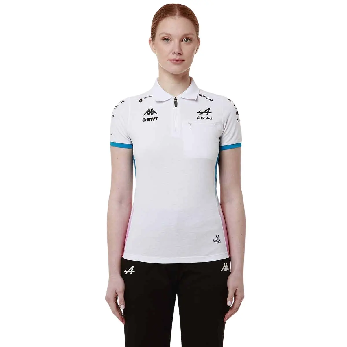 Polo-Shirt Damen Alpine F1 Adraw 2024