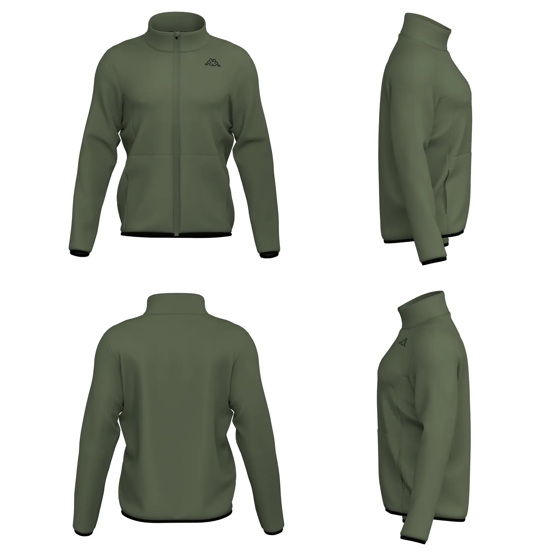 Fleecejacke mit Reißverschluss Kappa Saurion