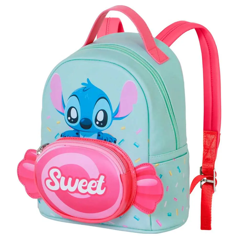 Disney Lilo and Stitch Candy-Small Heady Backpack, Blue, 22 x 25 cm, Capacity 5 L - Image 2