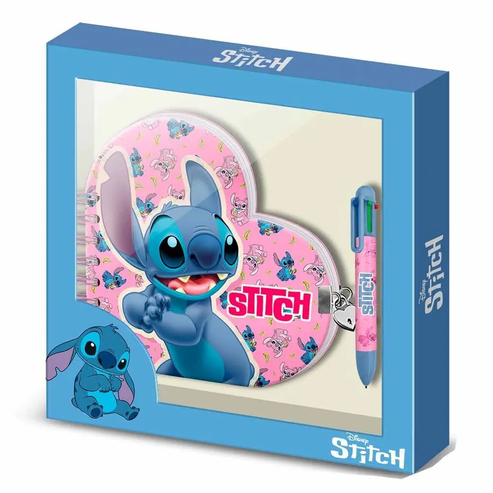 Journal intime avec stylo Karactermania Disney Stitch
