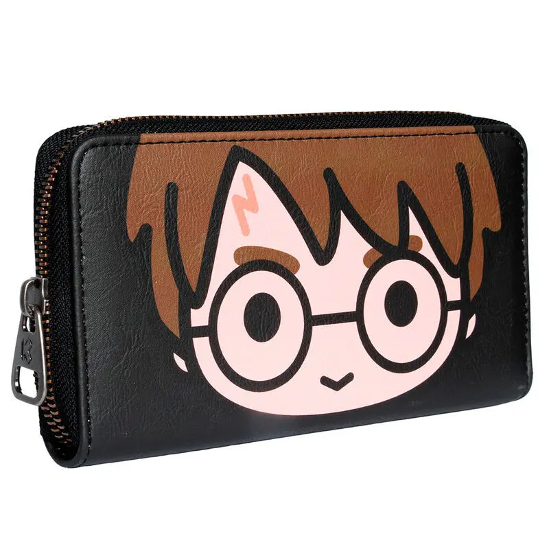 Harry Potter Chibi-Essential Wallet, Brown, 19 x 10 cm - Image 2