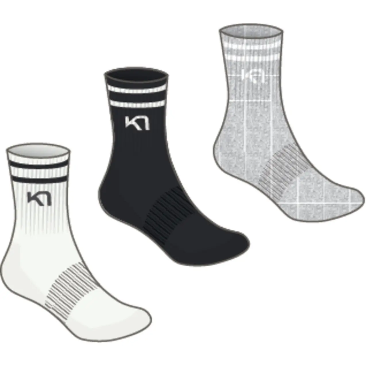 Socken für Damen Kari Traa (x3)