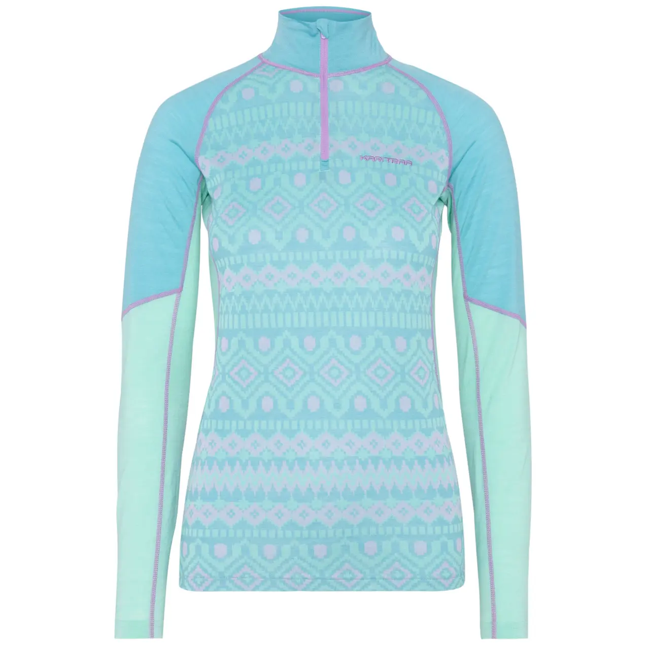 Women's Long Sleeve Half-Zip Top Kari Traa Malia