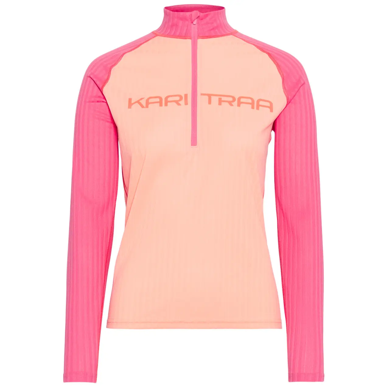 Half-zip long sleeve base layer for women Kari Traa Ella