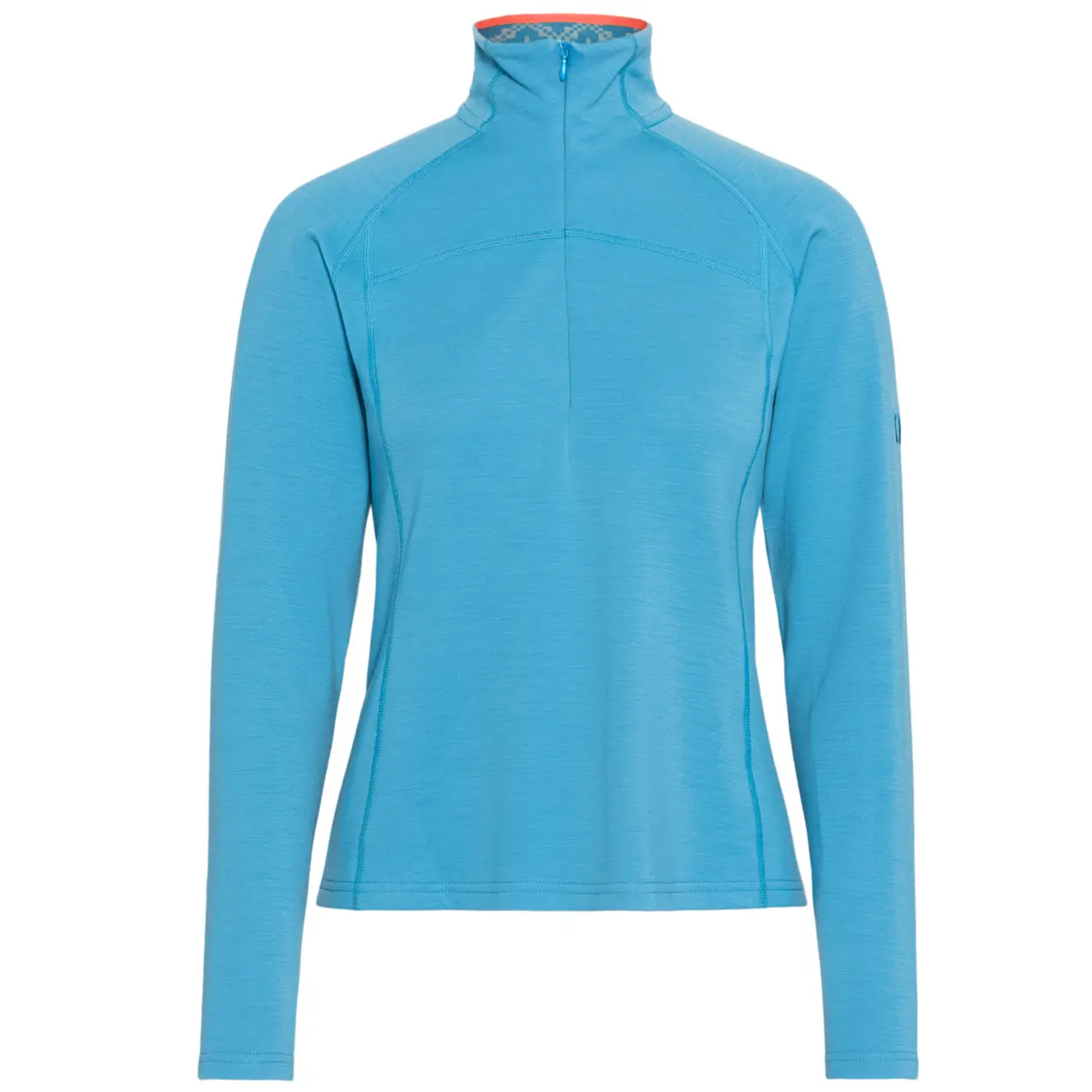 Demi-zip Lange Mouwen Dames Shirt Kari Traa Nova