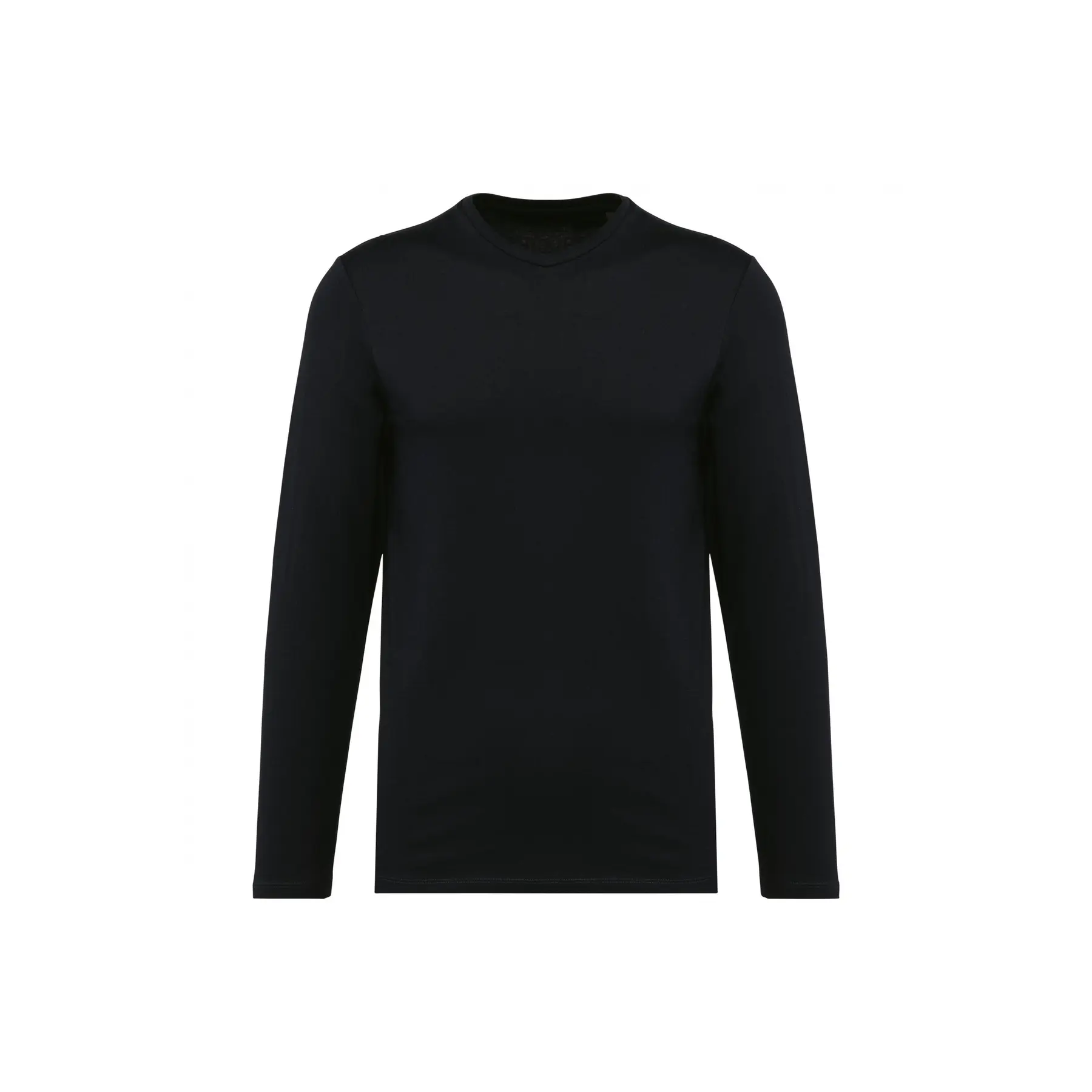 T-shirt maniche lunghe in Suprima con scollo rotondo Kariban Premium