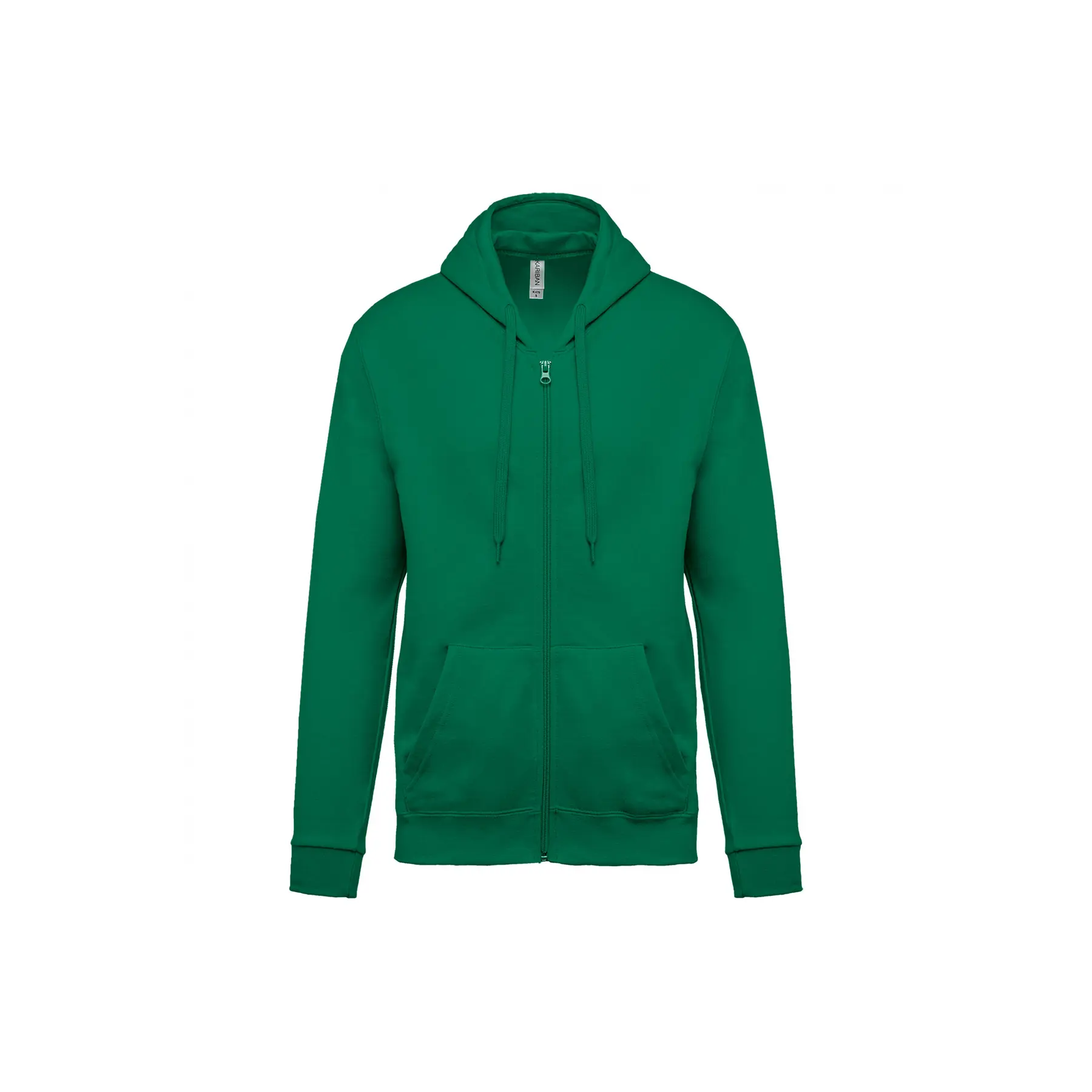 Felpa con cappuccio e zip Kariban
