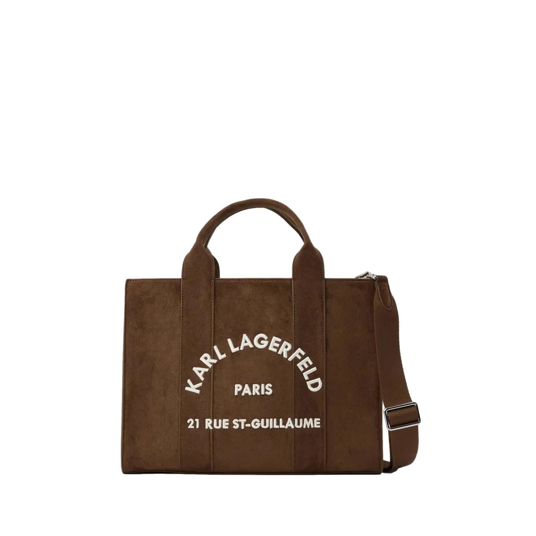 Damentasche aus Wildleder Karl Lagerfeld Rue St-Guillaume