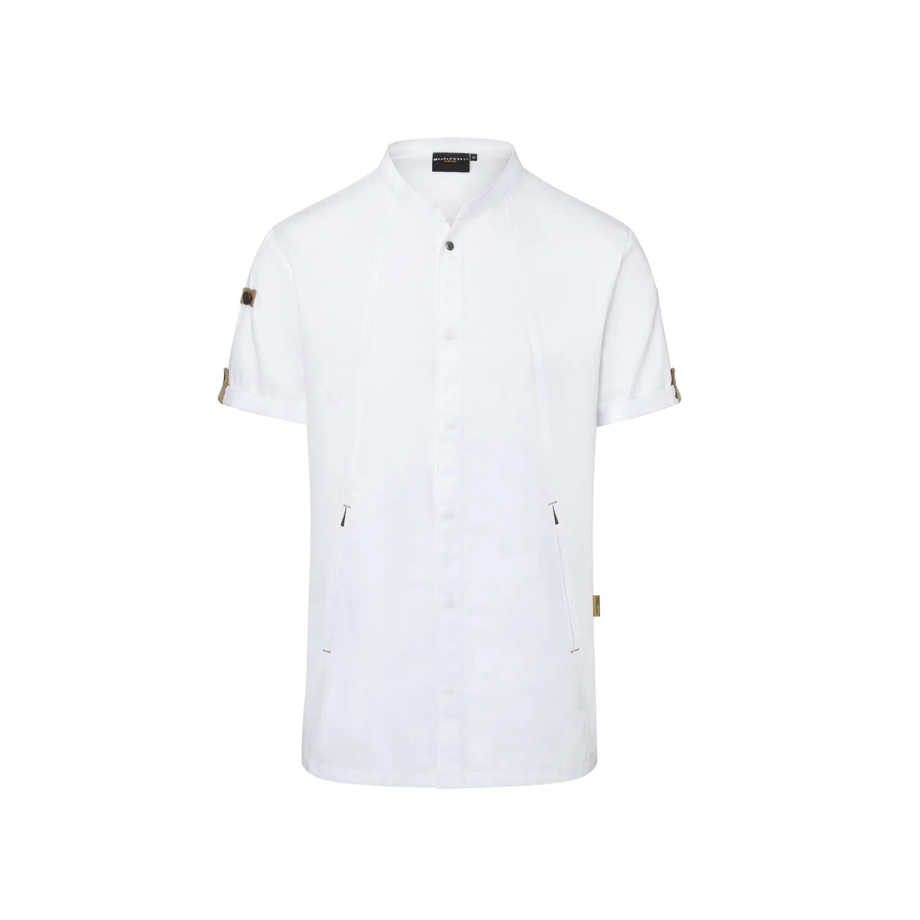 Giacca da cucina a maniche corte Karlowsky Green-generation